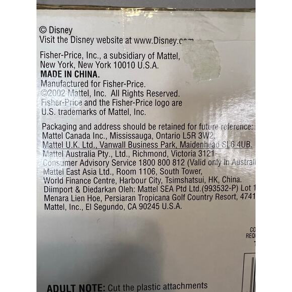 My First Disney Princess Pony 2002 Mattel Cinderella & Charmer New In Box - Picture 7 of 8